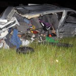 A 3-year-old Seymour girl died in a crash on U.S. 31 near Crothersville this morning.