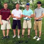 2016 DSI Golf Classic Scramble winners Michael, Matt, Frank, Nico