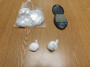 Evidence recovered from a traffic stop Saturday night in Jennings County. Photo courtesy of Jennings County Sheriff's Department.